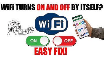 HOW TO FIX THE WI-FI WHEN IT