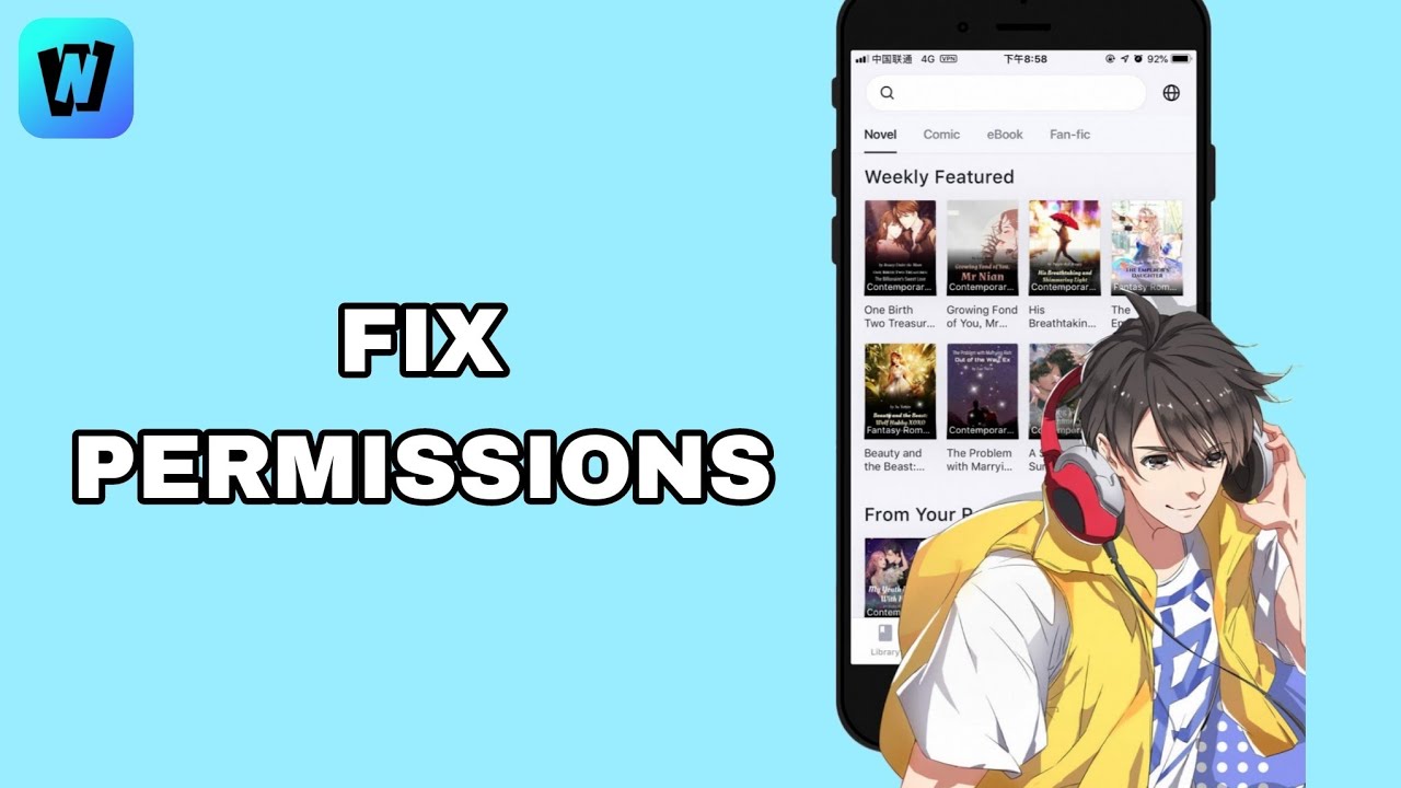 How To Fix And Solve Permissions On WebNovel App | Final Solution - YouTube