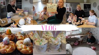 VLOG🇩🇪: 🌸ПАСХАЛЬНАЯ ВЫПЕЧКА/ КРАСИМ ЯЙЦА 🐇ПОДАРКИ ОТ ПОДПИСЧИЦ 🥰