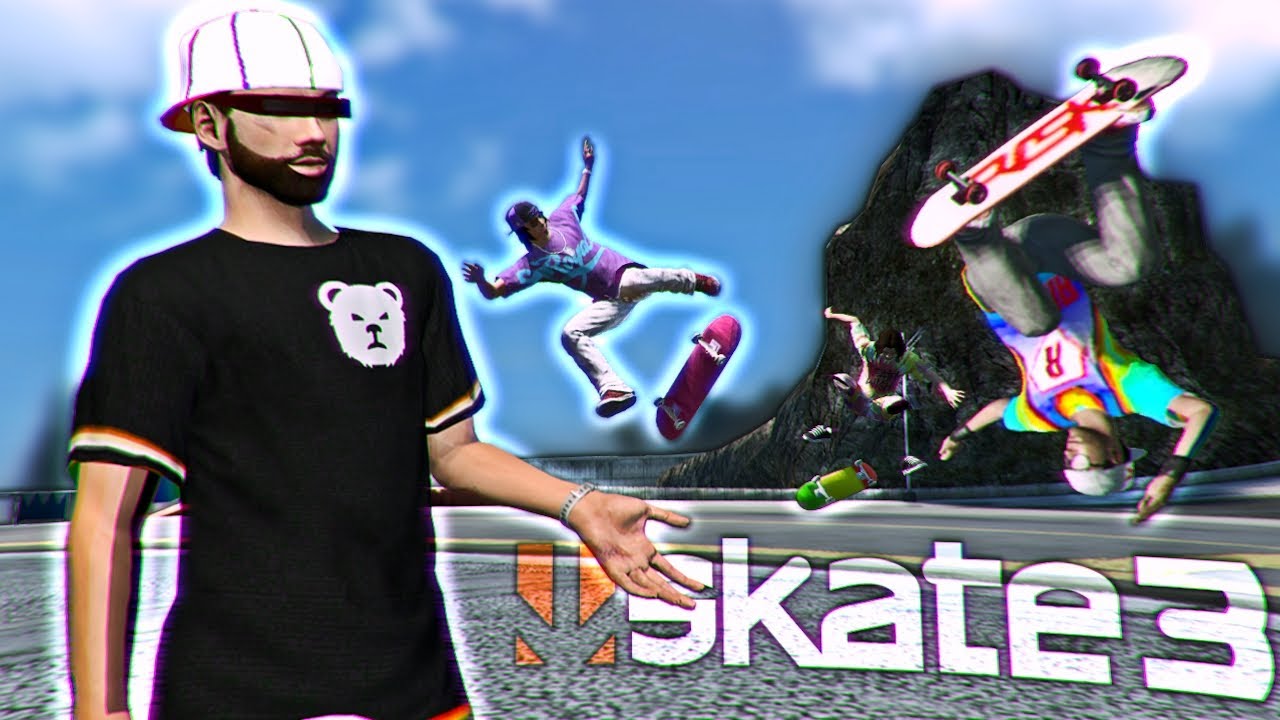 Playing SKATE 3 Online on XBOX 360 in 2022! (GamePlay Multiplayer Test) 