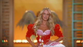 Candice Swanepoel on the Victoria's Secret Fashion Show Runway 2010