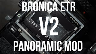 Bronica ETR Panoramic Film Back Mod Part 2
