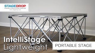 IntelliStage Lightweight Portable Stages - StageDrop