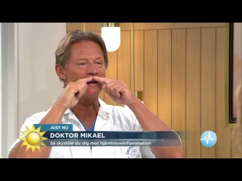Doktor Mikael om hjärnhinneinflammation: "Då ska du söka hjälp" - Nyhetsmorgon (TV4)
