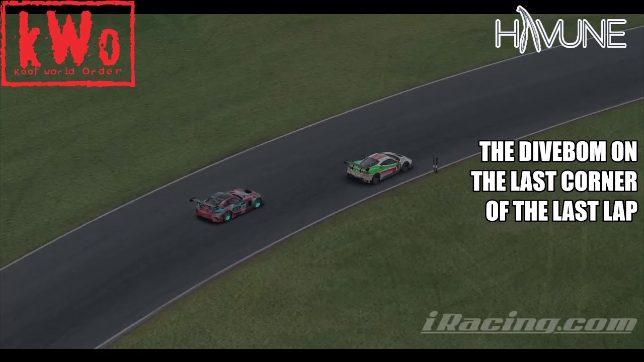 iRacing my worst move ever in simracing  THE divebomb