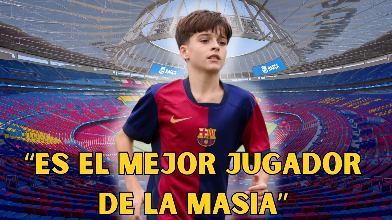 EN EL BARÇA YA LO CONOCEN COMO EL MEJOR JUGADOR DE LA MASÍA | DAVID MORENO
