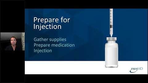 Benefits of using Injection Therapy to treat Erectile Dysfunction by Dr. Casey McCraw