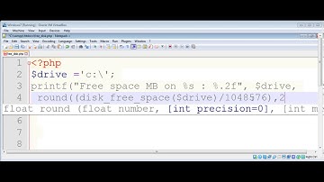How To Calculate a Disk’s Free Space in PHP