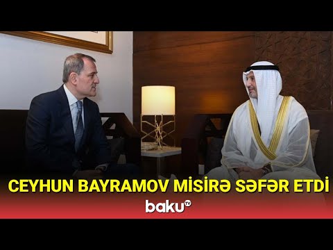 Ceyhun Bayramov Misirə