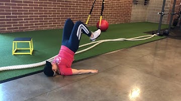 FIT TRX Hamstring Bridge Curl