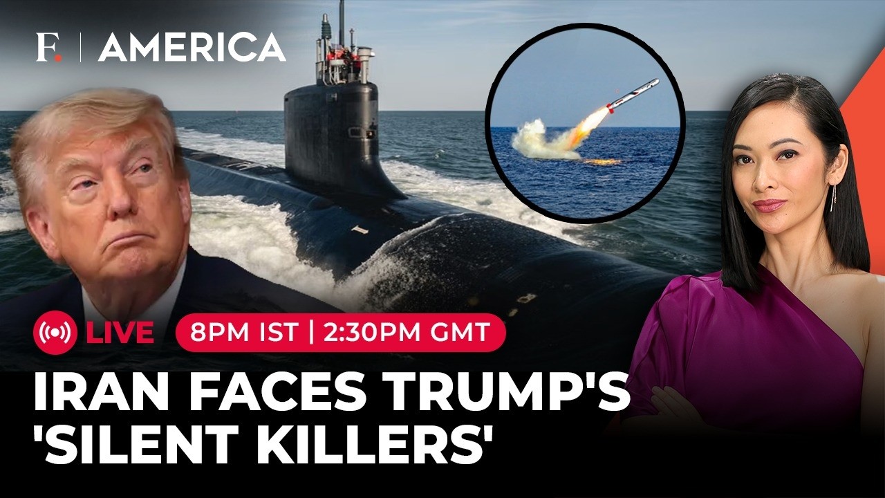 LIVE: Trump's New Submarines Become Iran's Biggest Undersea Headache Yet | Firstpost America | N18G thumbnail