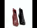 Fashion Women Stiletto Thin Heel Ankle Boots 