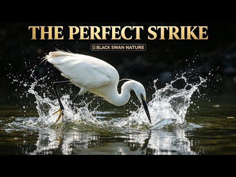 THE PERFECT STRIKE | Little Egret in SLOW MOTION | | BSN • WILDLIFE WONDERS
