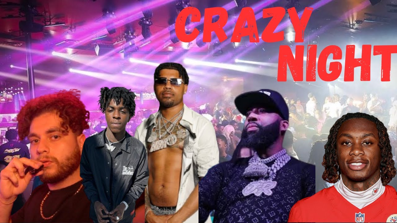 БЕЗУМНАЯ НОЧЬ с NBA YOUNGBOY BROTHERS NBA OG 3THREE, BWAY и NFL SUPERSTARS *САМАЯ БЕЗУМНАЯ НОЧЬ*