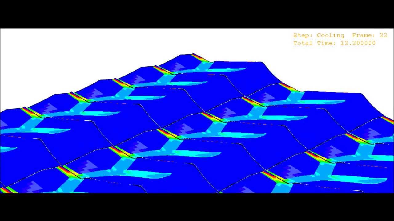 Shape Memory Alloy-based Self-Folding Reconfigurable Sheet - YouTube