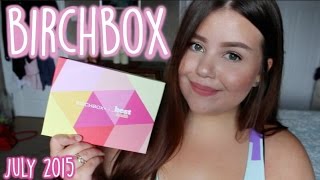 Birchbox Canada Unboxing ♡ July 2015