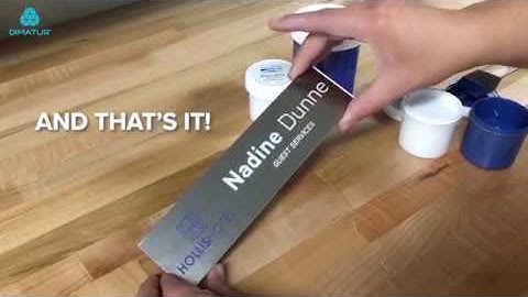 Dimatur – Rowmark – Reverse LaserMARK