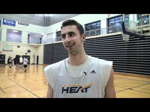 UBC Okanagan men's basketball player Simon Pelland...