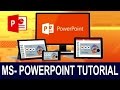 L-02 | Ms Office PowerPoint Tutorial In Hindi | PowerPoint How To Slide Presentation Demo