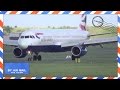 Plane Spotting at CPH Airport - British Airways Airbus A320 &amp; A321 Arrival &amp; Takeoff - Flyvergrillen