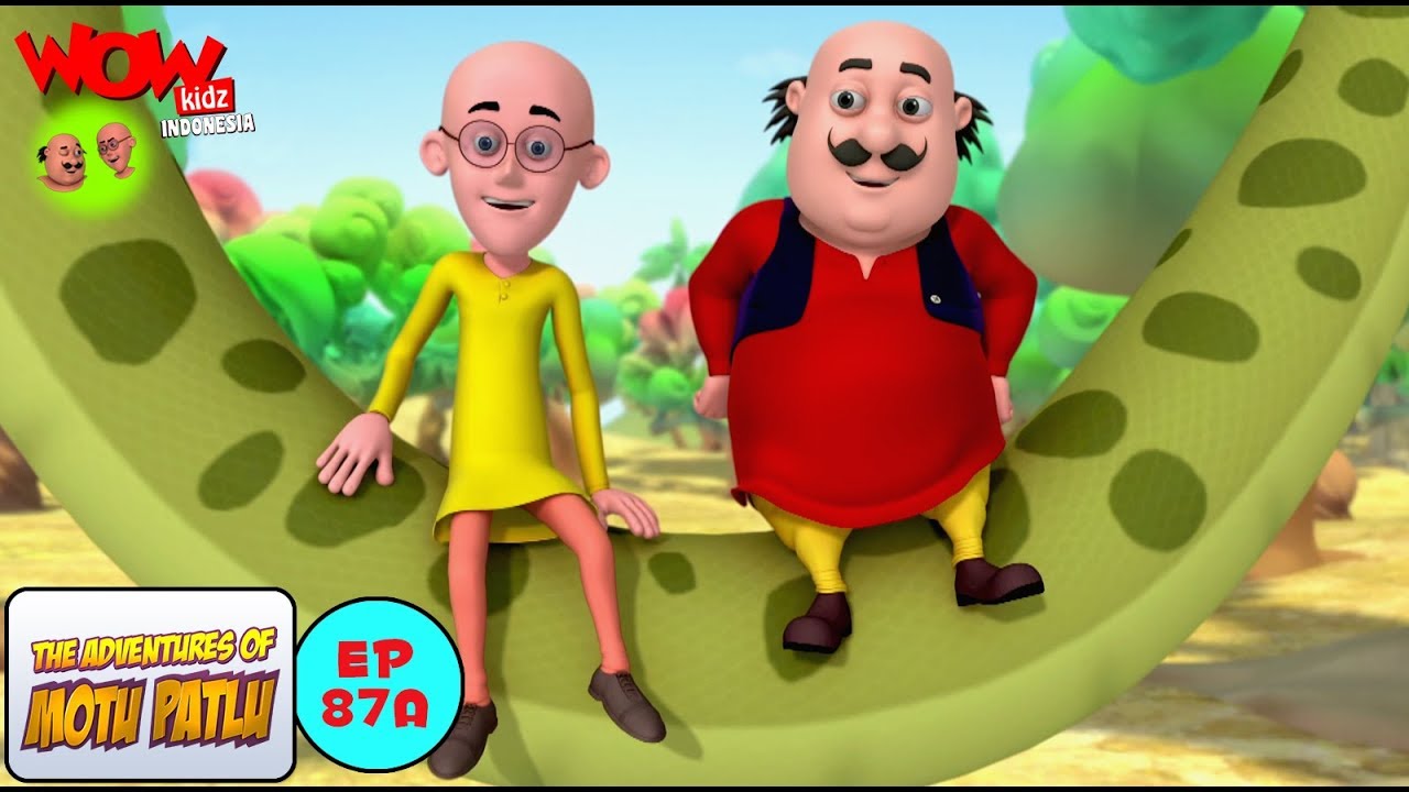 Kesenangan Di Dalam Hutan Motu Patlu Dalam Bahasa Animasi 3D