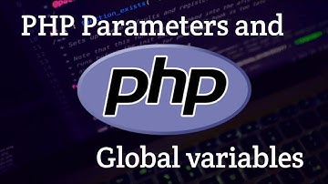 Understanding PHP Parameters and Global Variables - Bangla -Dream IT
