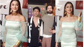 Nakul Mehta With Wife And Nyra Banerjee Spotted At Calendar Lounch Party #nyrabanerjee ##nakuulmehta