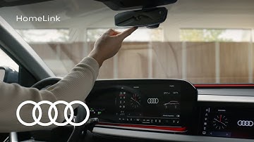 Audi Tech Tutorial: Q6 e-tron | Homelink