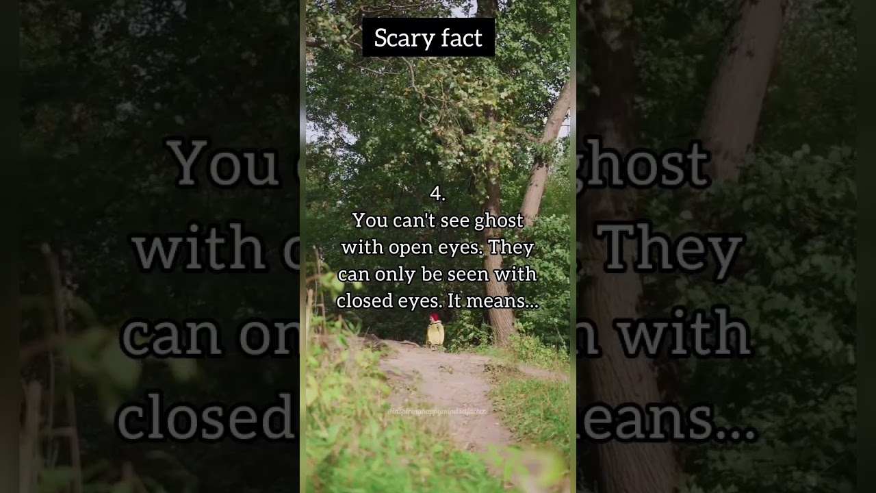 6 Ghost fact psychology fact shorts YouTube