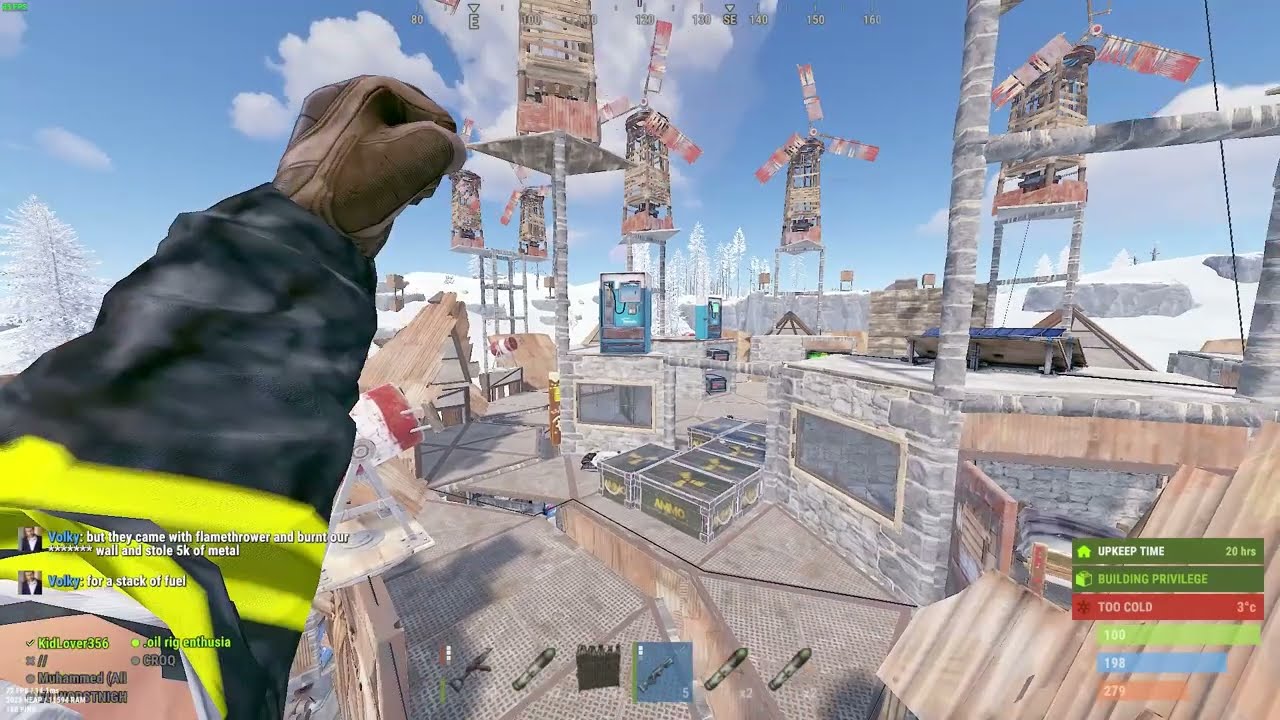 Reddit eu monthly base tour rust force wipe youtube