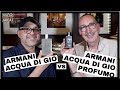 Armani Acqua Di Gio vs Armani Acqua Di Gio Profumo - Which Is Your Favorite?