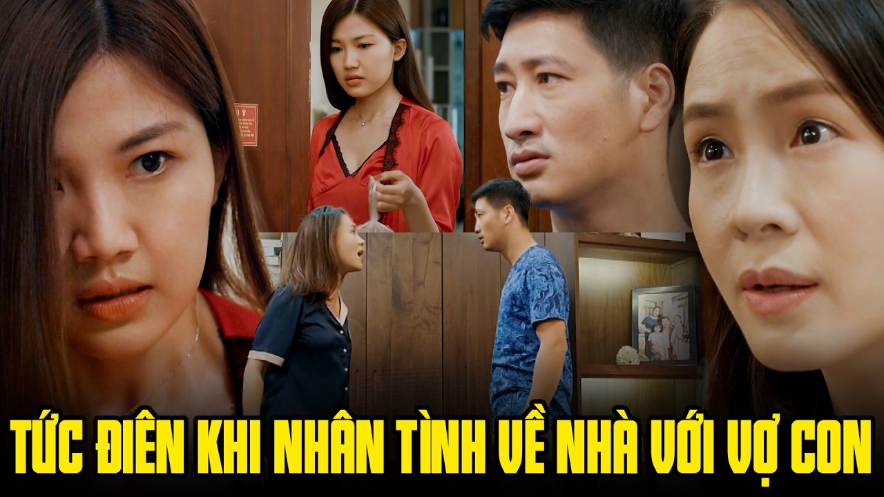 Tiểu tam tức điên khi nhân tình không đến với mình để ở nhà với vợ con | Hoa hồng trên ngực trái