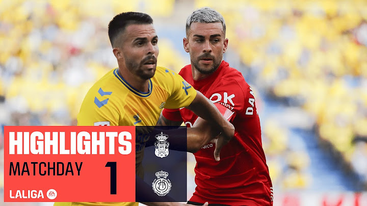 Highlights UD Las Palmas vs RCD Mallorca (1-1)