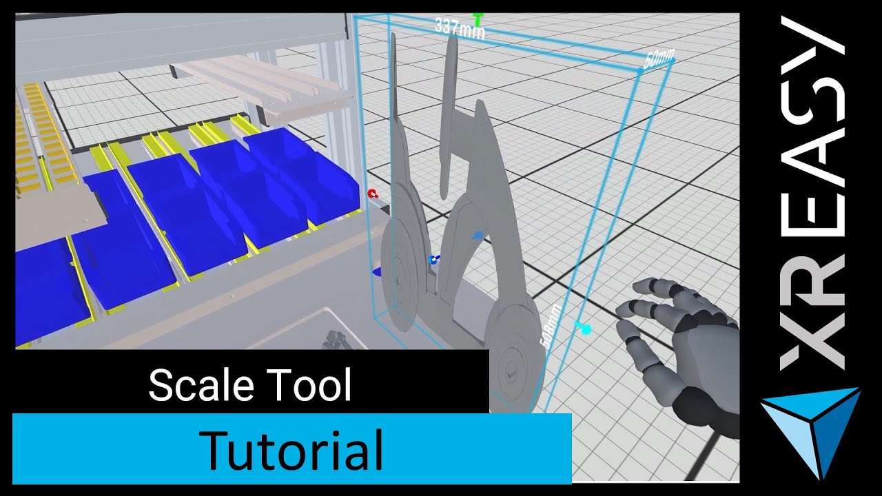 Scale Tool Tutorial (english) - XR-EASY | Meet Your Reality - YouTube