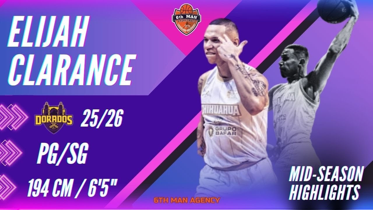 ELIJAH CLARENCE  ⏐ 25/26 Mid-Season Highlights