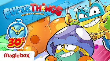 ⚡ EPISODIOS SUPERTHINGS ⚡ Power Machines (Episodios 1-6) 💪 | Serie de DIBUJOS para NIÑOS