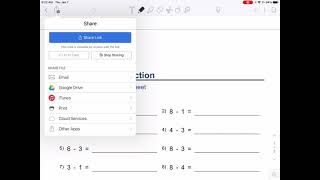 Sharing a Notability File in 10.2