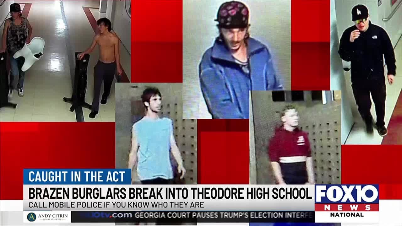Brazen burglars caught on camera recently - YouTube