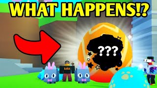 i GOT my FIRST LEGENDARY EGG and THIS HAPPENED! in Pet Simulator X