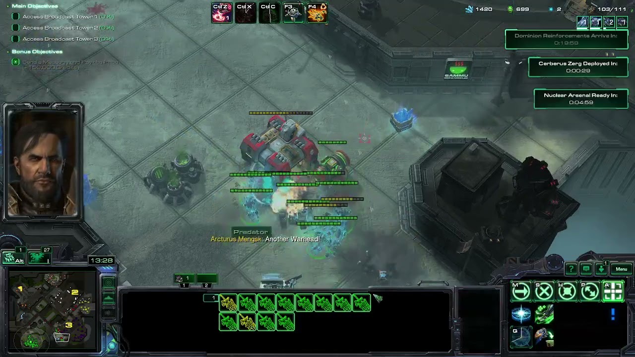 Starcraft 2 | Revolution Overdrive Mod | Media Blitz | Brutal (21) Heroless mode.