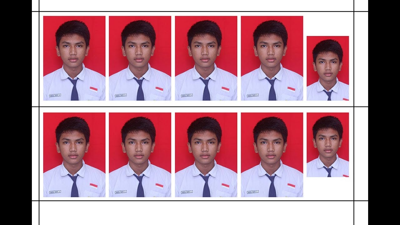 Mengubah Ukuran  Foto  Menjadi 3x4 Dengan Photoshop 