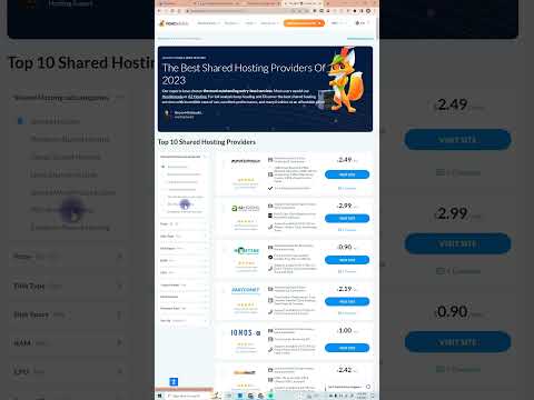 How to choose the best web hosting #webhosting #bestwebhosting #freewebhosting #youtubeshorts