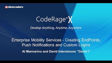 #3 - Enterprise Mobility Services - Creating EndPoints, Push Notifications and Custom Logins