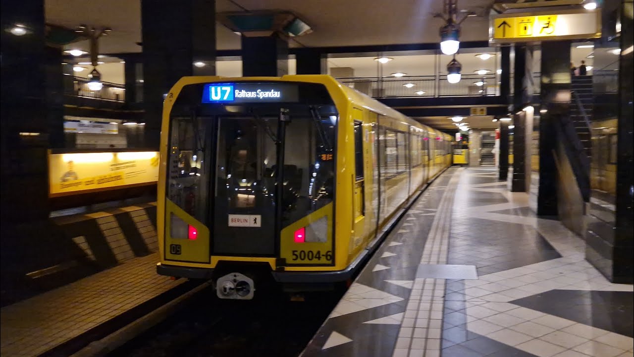 U-Bahn Berlin | Mitfahrt in der kompletten U7 von Rudow bis Rathaus Spandau im H97 5004-3