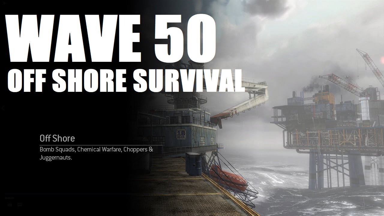 Mw3 Off Shore Solo Survival Wave 50 Modern Warfare 3