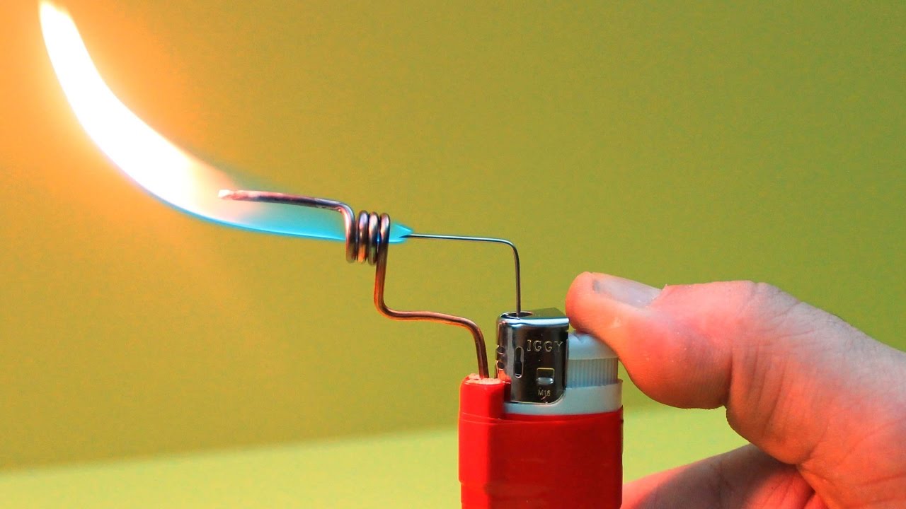 3 Simple Life Hacks with Lighters - YouTube