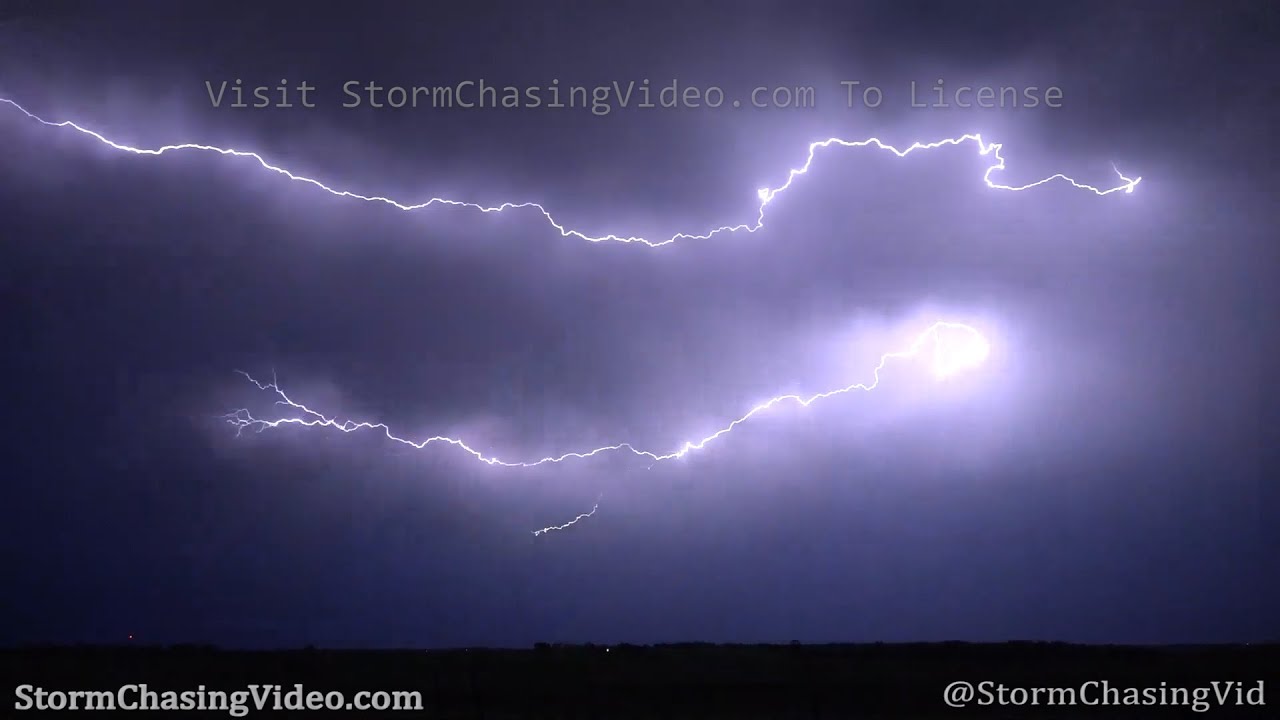 Amazing Lightning Fills The Sky Over Severy, KS 5/15/2020 YouTube