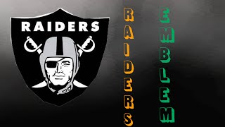 Raiders emblem like comment and subscribes