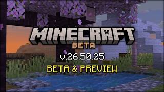 Minecraft Beta & Preview - 26.50.25