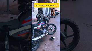 hero splendor modified#hero #splendor #modified